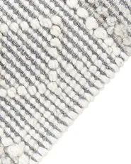 Rug TONYA Grey 160 x 230 cm Wool_856527