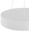 Metal LED Pendant Lamp White BALILI_824647