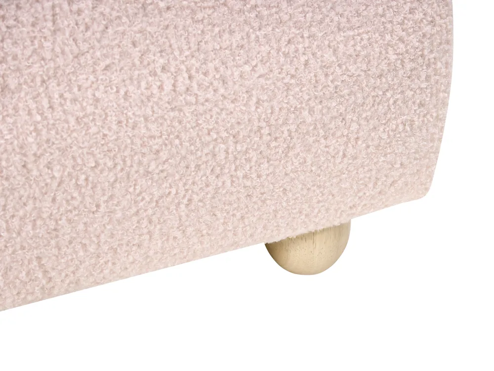 Ottoman Bed BLAGNAC Boucle Pink 90 x 200 cm (EU Single)_1026341