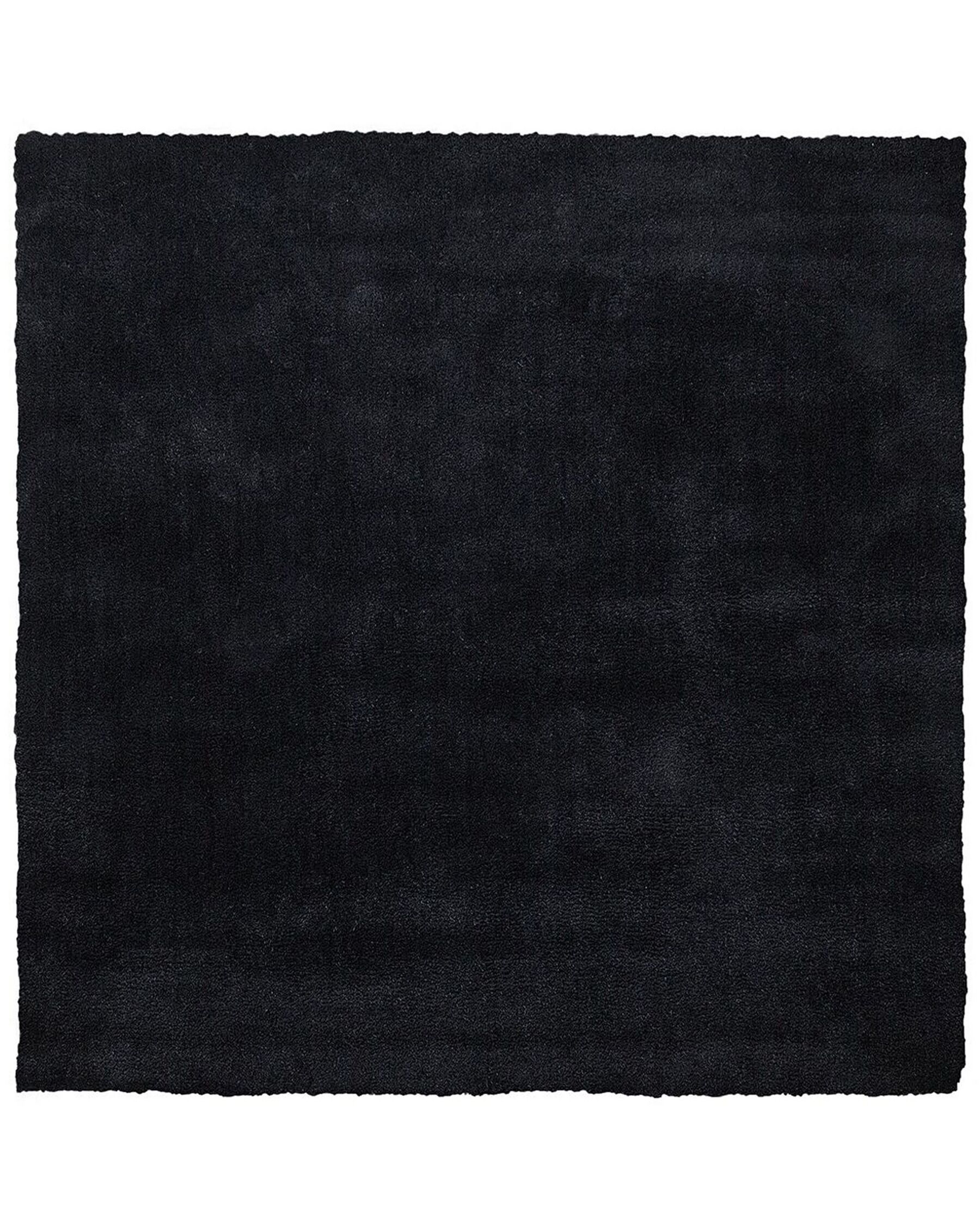 Teppich schwarz 200 x 200 cm Shaggy DEMRE_714786