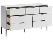Komoda 7 szuflad LEDUC Biały_1025097