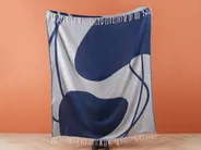 Koc HAPREK 130 x 170 cm Niebieski_868825