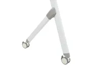 Składane biurko BENDI 160 cm 60 cm z kółkami Jasnobrązowy_922336