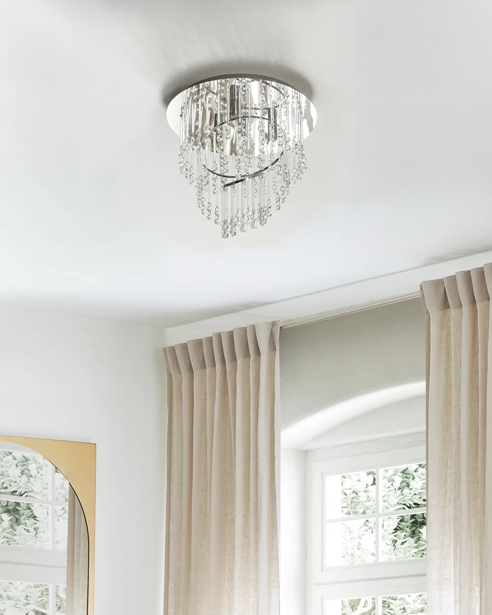 Chandelier ESMELLE S Crystal Silver_919389