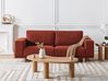 Sofa 3 Seater NIVALA Fabric Red