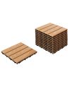 Rivestimenti e piastrelle da esterno ATESSA Composito legno-plastica (WPC) Marrone chiaro