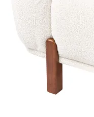 Poltrona ODNES Bouclé Bianco_1053312