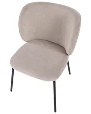 Set di 2 sedie da pranzo CALERA Tessuto Tortora_1055214