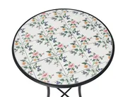 Stolik bistro COLLIO 60 cm 60 cm Metal Czarny_1066054