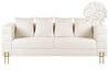 Sofa 3-osobowa boucle biała GRANNA_848451