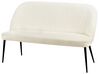 2-seters spisesofa bouclé lys beige OSBY_929185