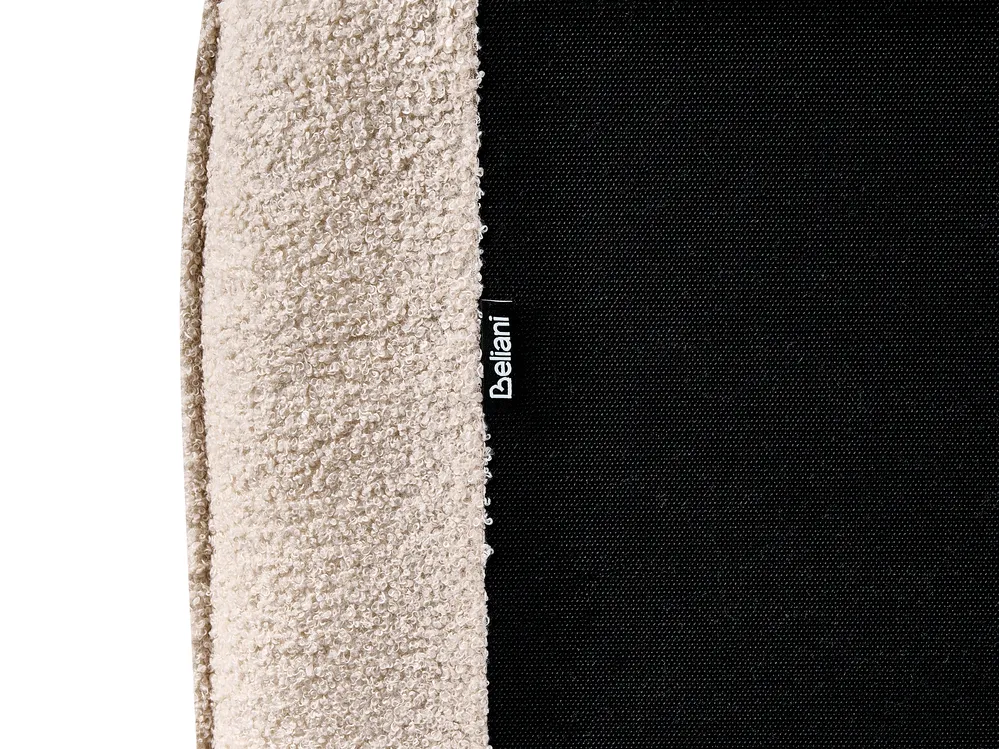 Waterbed Boucle LAVAUR 180 x 200 cm (EU Super King) Beige_985882