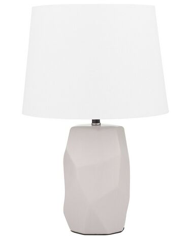 Ceramic Table Lamp Pink ELIA