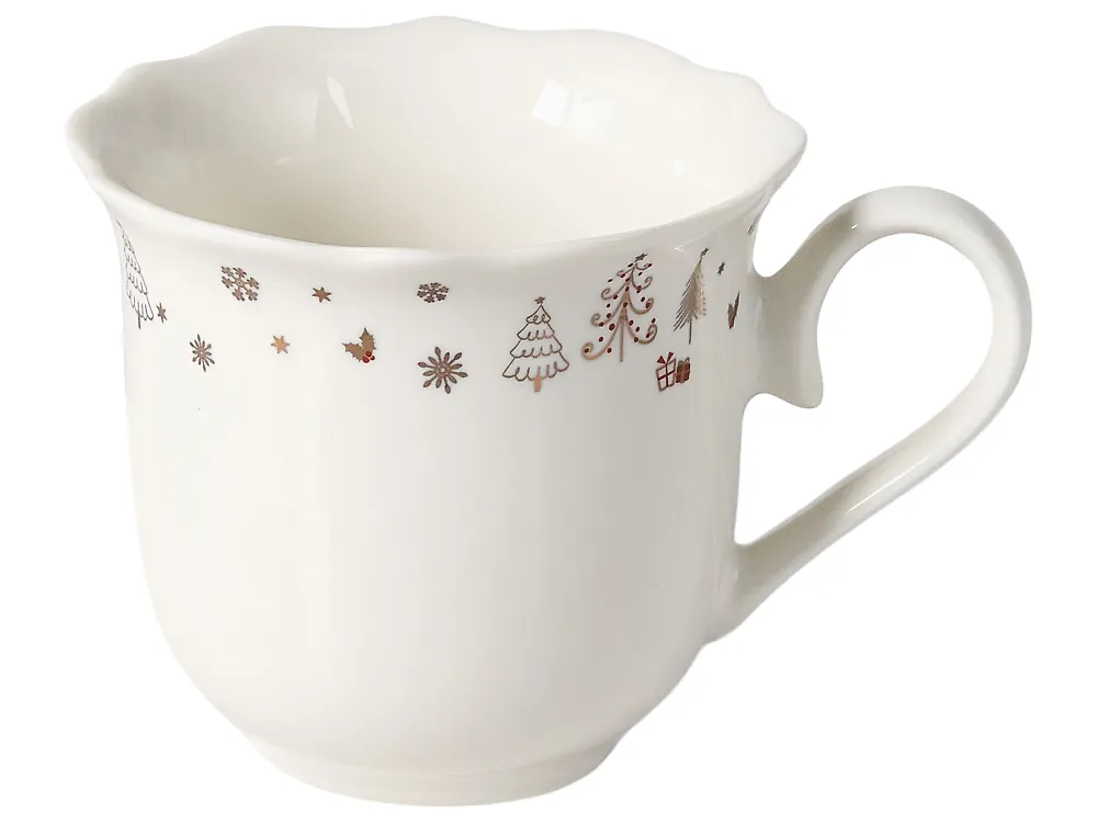 Zastawa stołowa 20-częściowa PERILLA Porcelana Biały_1191990