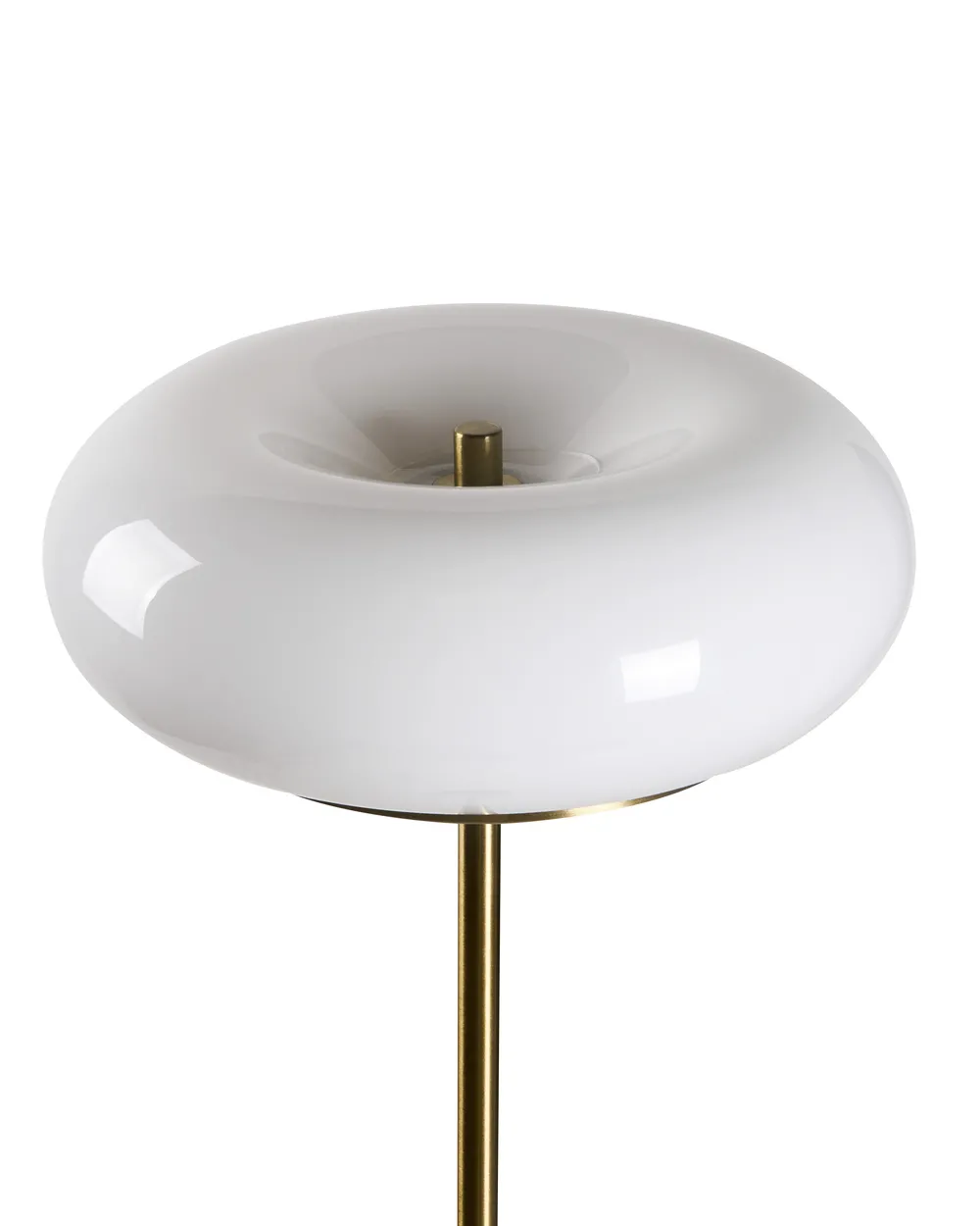 Lampa podłogowa LED NITH Ze ściemniaczem Szkło Biały_1106977