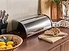 Bread Bin DELECTATION Stainless Steel Silver