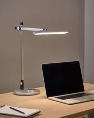 LED Desk Lamp HYDRUS with Dimmer Silver_1018608