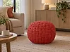 Pouffe HOPA Velvet Red