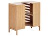 Bamboo Washbasin Cabinet Light Wood MISSOULA_927282