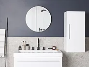 Armario de pared para baño BILBAO 40 cm Blanco_1155598