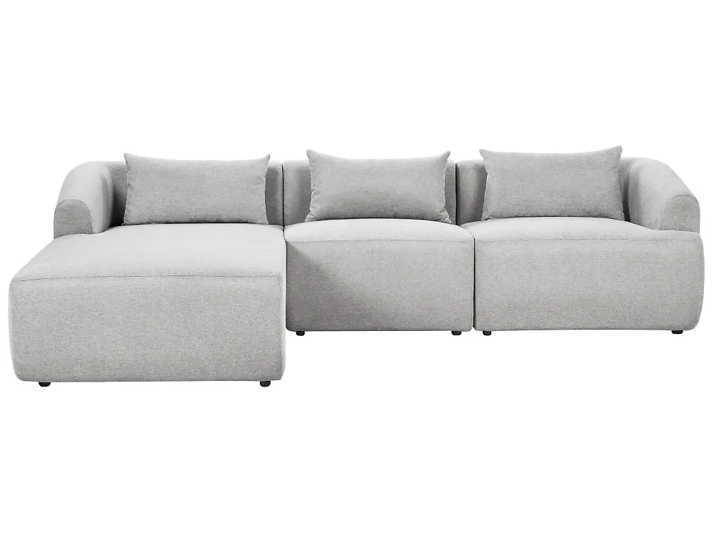 Corner Sofa SVANSELE Fabric Light Grey Right Hand_1183807
