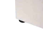 Ágyneműtartós ágy LUBBON Bársony Törtfehér 180 x 200 cm_882129