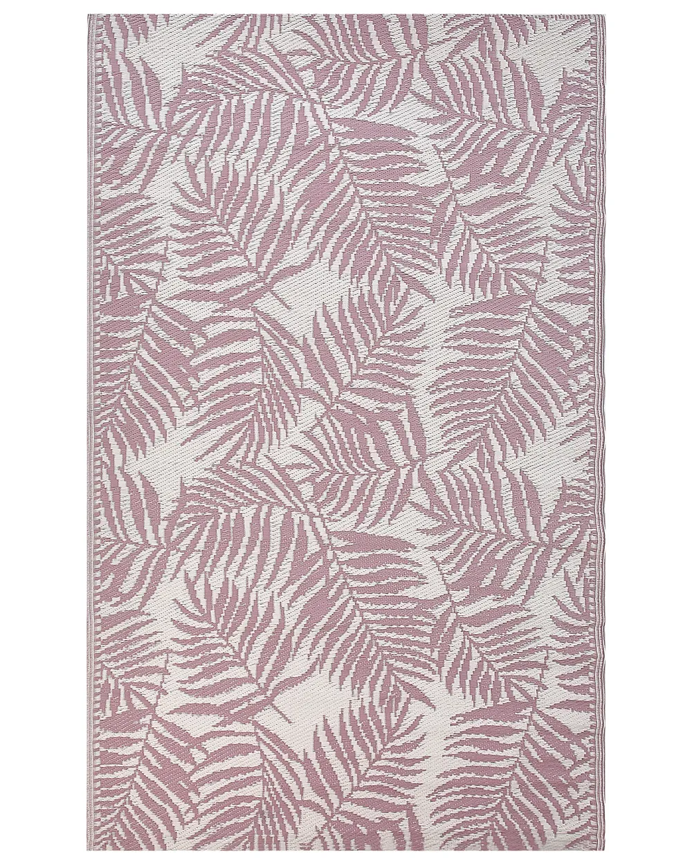 Beliani Tappeto Bambini A Forma Di Foglia In Cotone – 110x110 Cm, Bianco Sporco, Morbido E Trapuntato, Certificato Oeko-Tex, Per Cameretta E Giochi