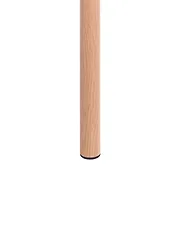 Conjunto de 2 cadeiras de jantar ZANE Tecido Verde_1161006