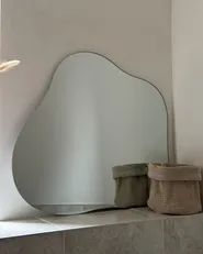 Wall Mirror BAGNEUX 50 cm 55 cm Silver_887488