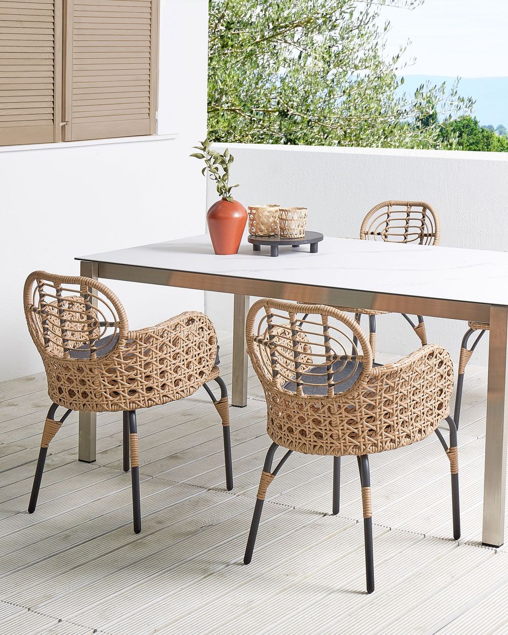 Rattan Tavolino Con Sedie Ikea Tavolo Sedie Ikea Rattan LISABO