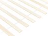 Cama con somier de madera de pino blanca 90 x 200 cm FLORAC_925210