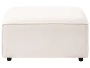 Modular Corner Sofa 2 Seater ARDAL with Ottoman Boucle Off-White Left Hand_908390