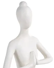 Rzeźba ogrodowa YOGHINA Kobieta Biały_1151832
