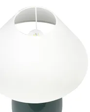 Table Lamp CARETA Ceramic Dark Green_849261