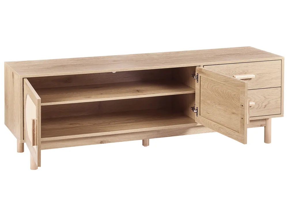 TV Stand COSTELLO Light Brown_1022837
