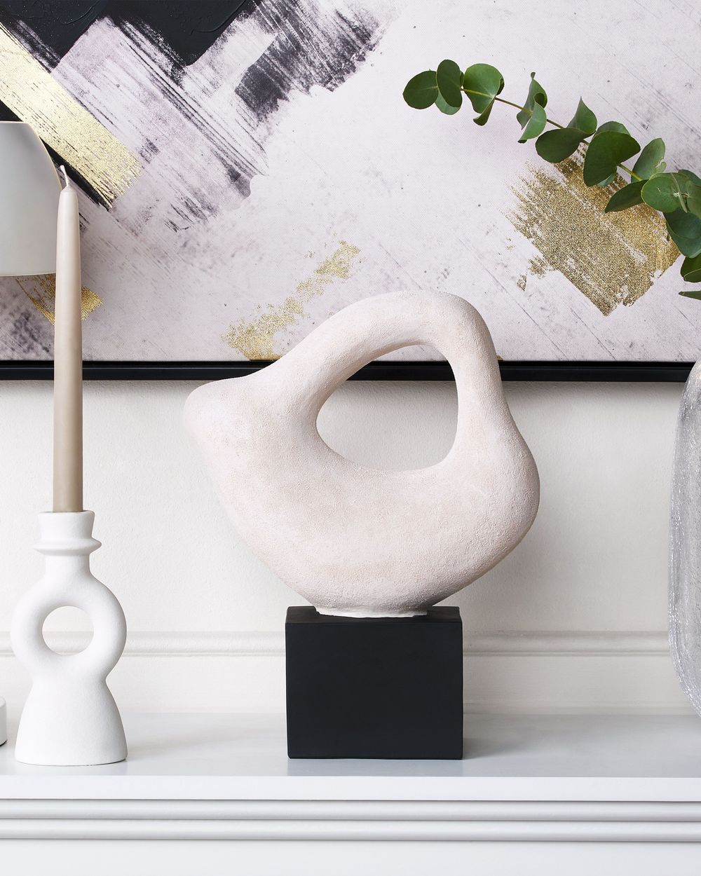 Accessoire Décoratif KAVALA Céramique Blanc cassé