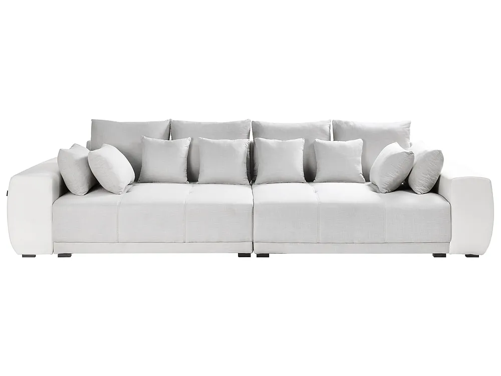 Sofa 4 Seater TORPO Fabric Grey