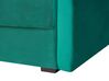 Velvet Sofa Bed with Storage Green EKSJO_848893