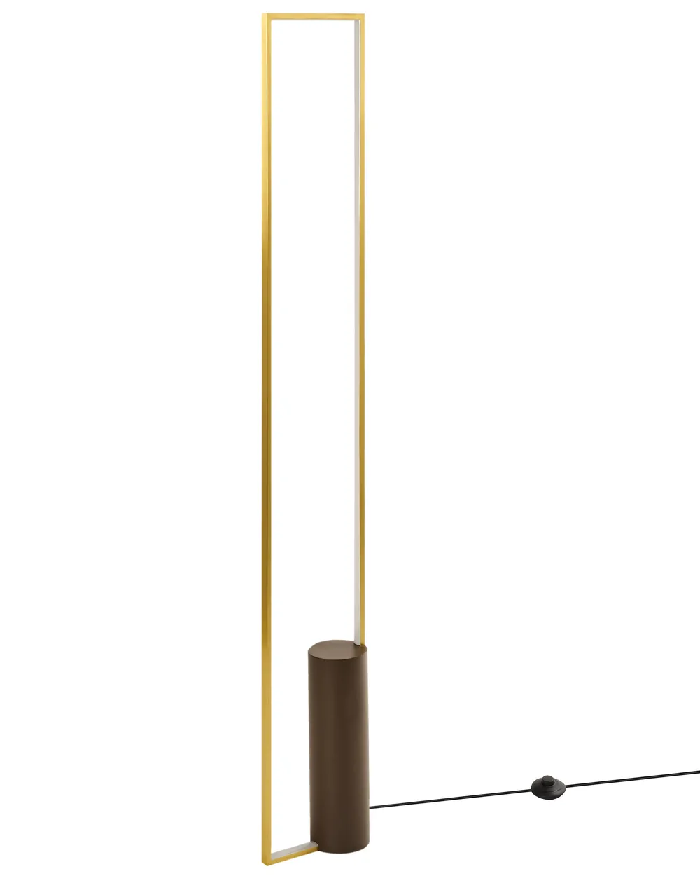 Lampada da terra a LED PATRICIO Metallo Oro_965314