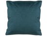 Bankenset fluweel blauw/groen GAULA_720562