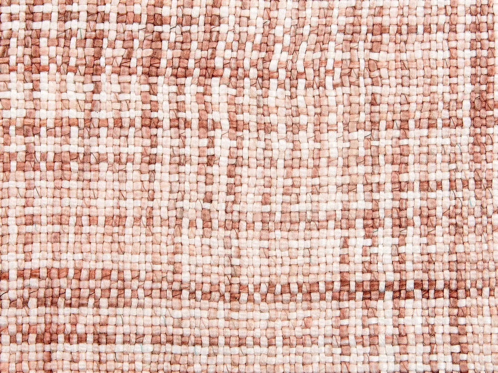Koc DEURALI 125 x 150 cm Brązowy_839754