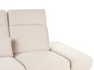 Sofa 3 Seater IKAST Fabric Light Beige_971276