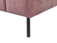 Chaise longue versione sinistra LANNILS Tessuto Rosa_942008
