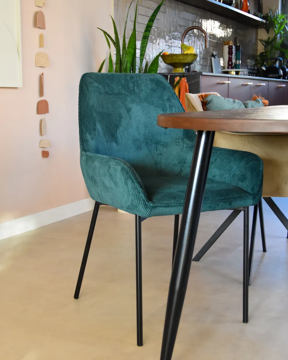 Lot De 2 Coussins De Chaise Ronde Vert 40x40 Cm - Confort Pour Salle à Manger, Jardin Et Bureau