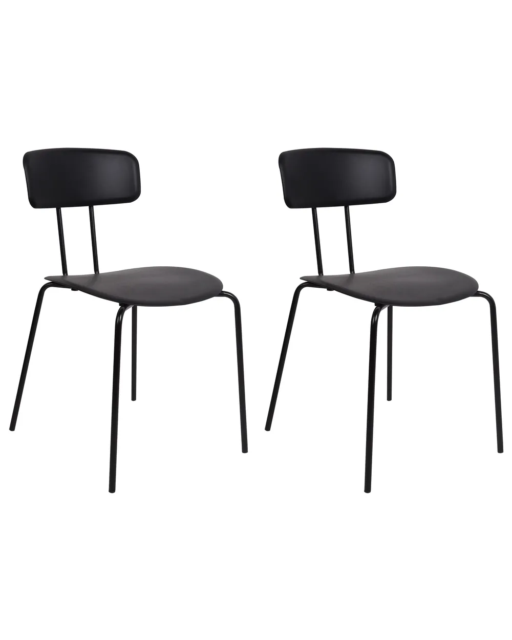 Set di 4 sedie da pranzo in canna Cedue