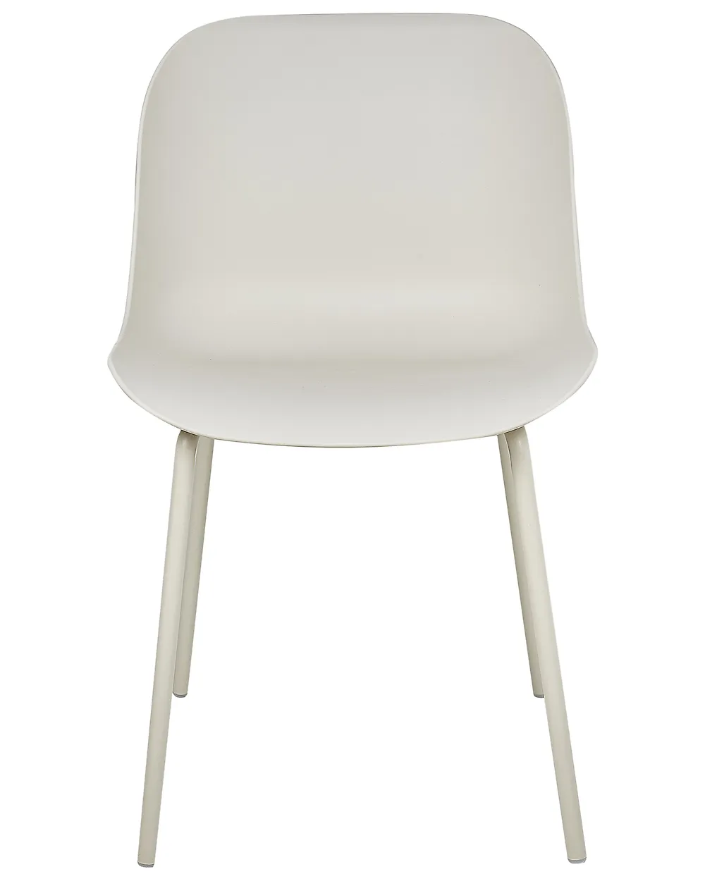 Set of 2 Dining Chairs BELOIT Light Beige_1185298