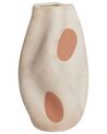 Vaso da fiori gres porcellanato beige 25 cm BATOIDEA_935182