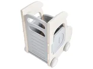 Toy Storage Organiser BULLI Truck 67 cm Beige_1123523