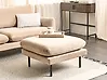 Ottoman VINTERBRO Velvet Beige