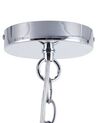 3 Light Chandelier Light Grey EVANS_695993